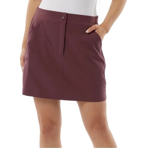 32 Degrees Tech Skort Crushed Violet Size L New With Tag - Picture 4 of 14